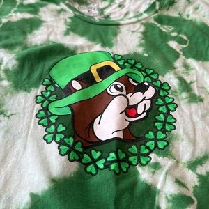 Buc-ees St. Patrick’s Day Tie Dye T-Shirt| Funny